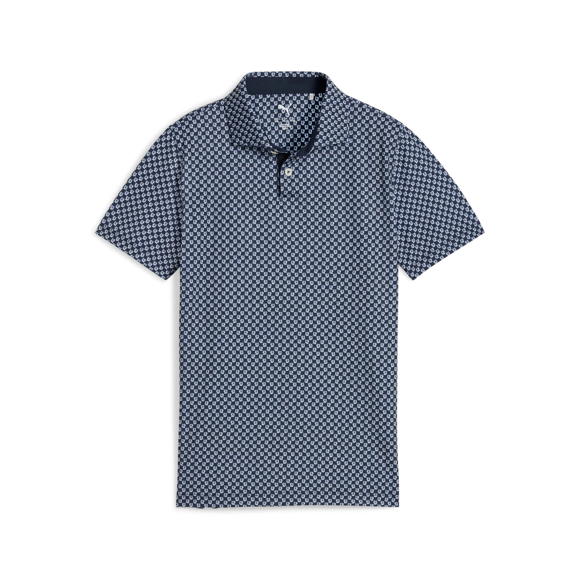 Boy's MATTR Micro Florals Golf Polo - Image 5